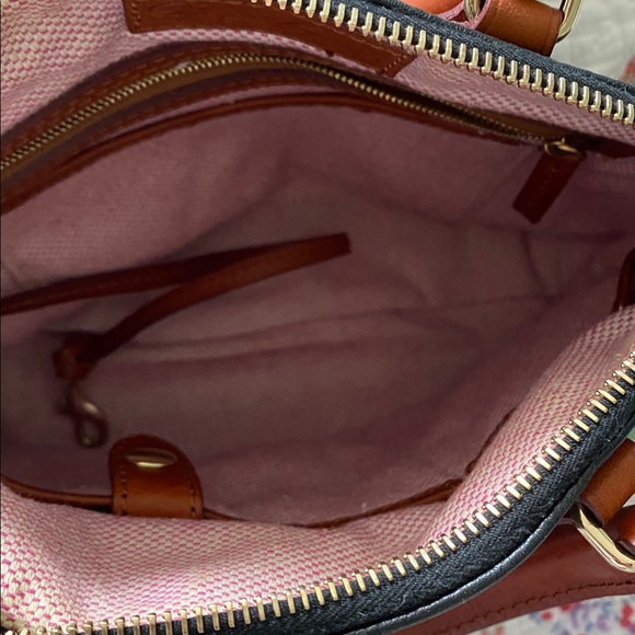 Dooney & Bourke | Pebbled Leather Satchel - Picture 7 of 8